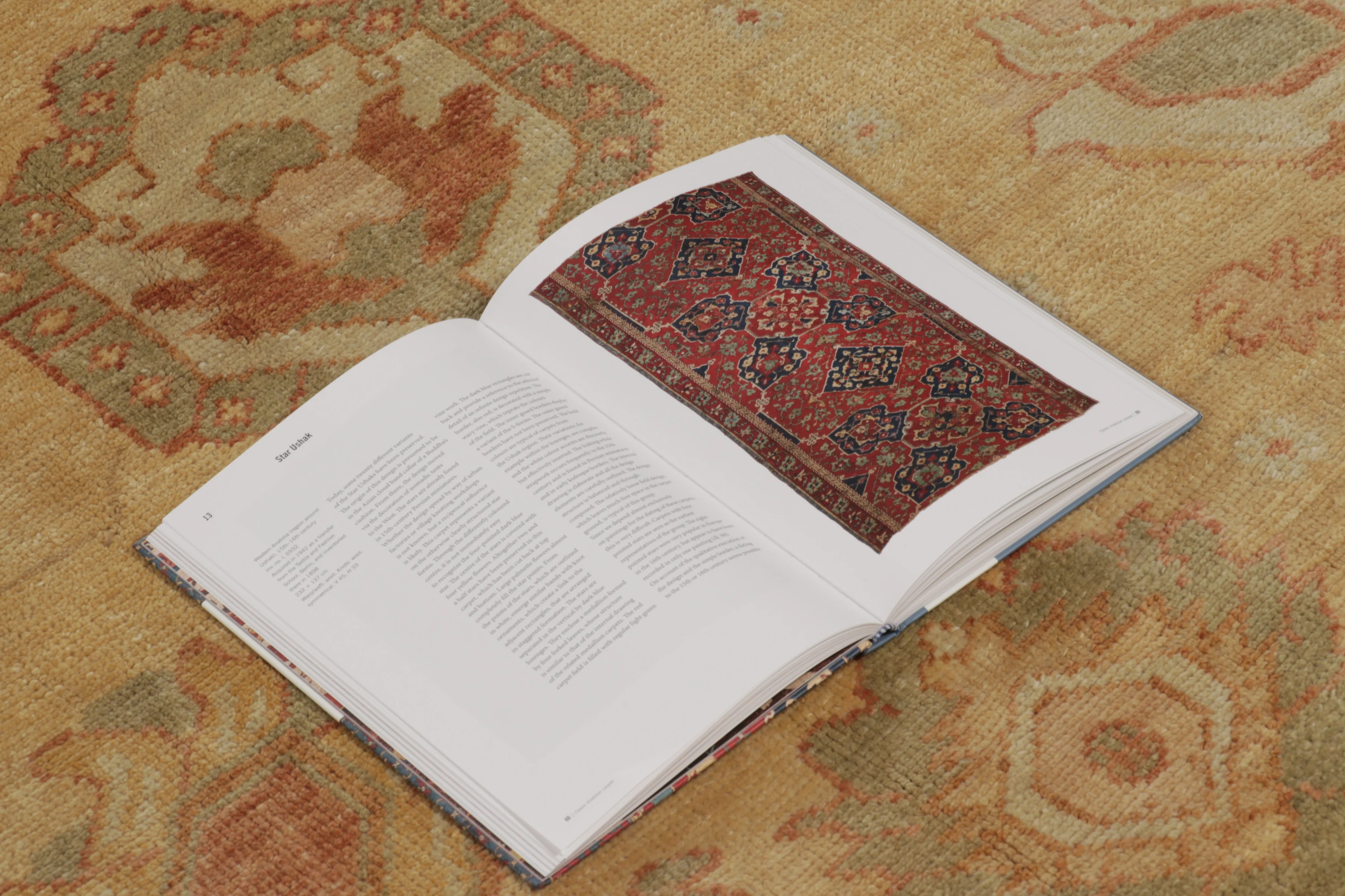 Antique Oversized Oushak Rug