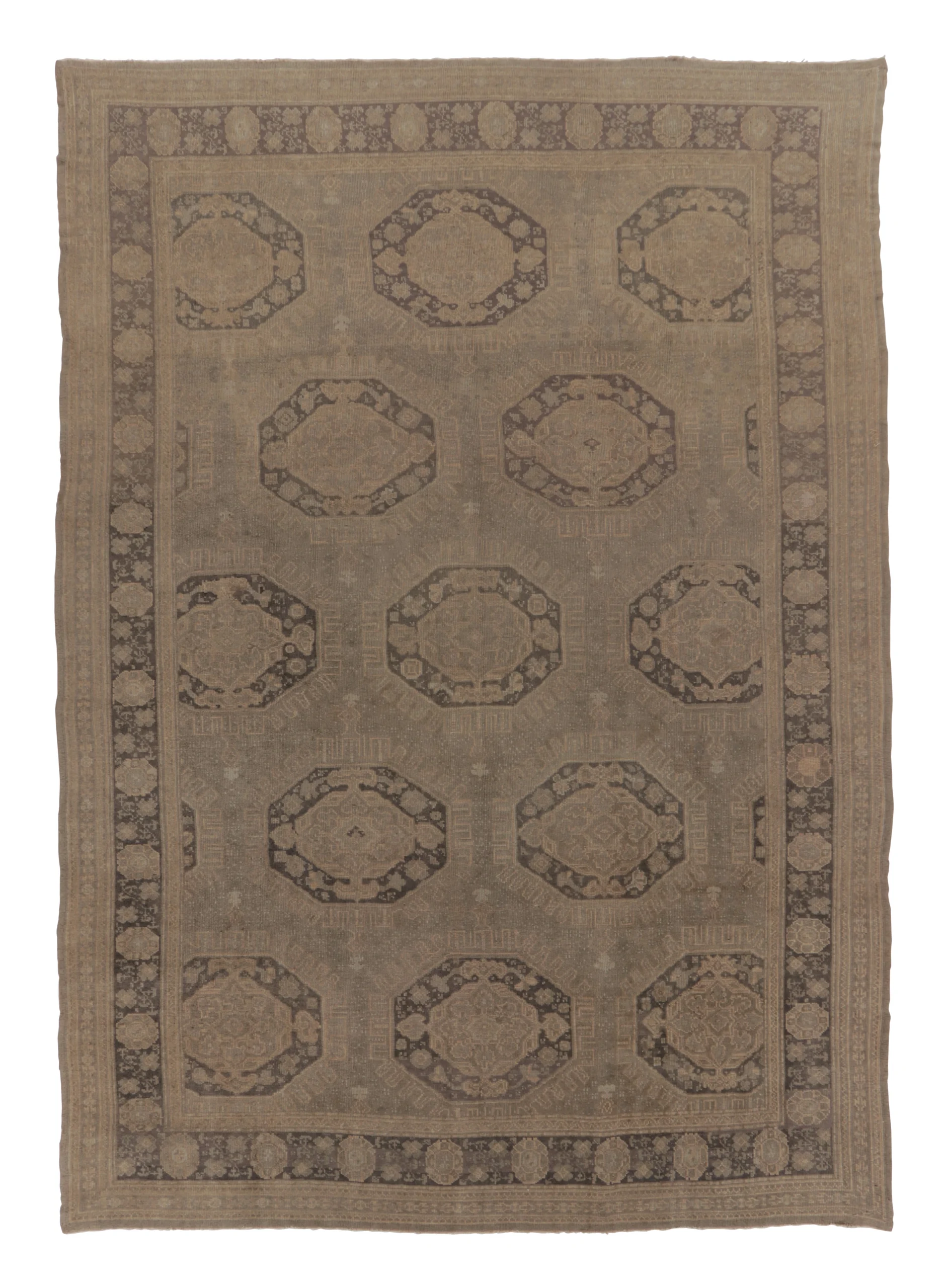 Antique Oversized Oushak Rug