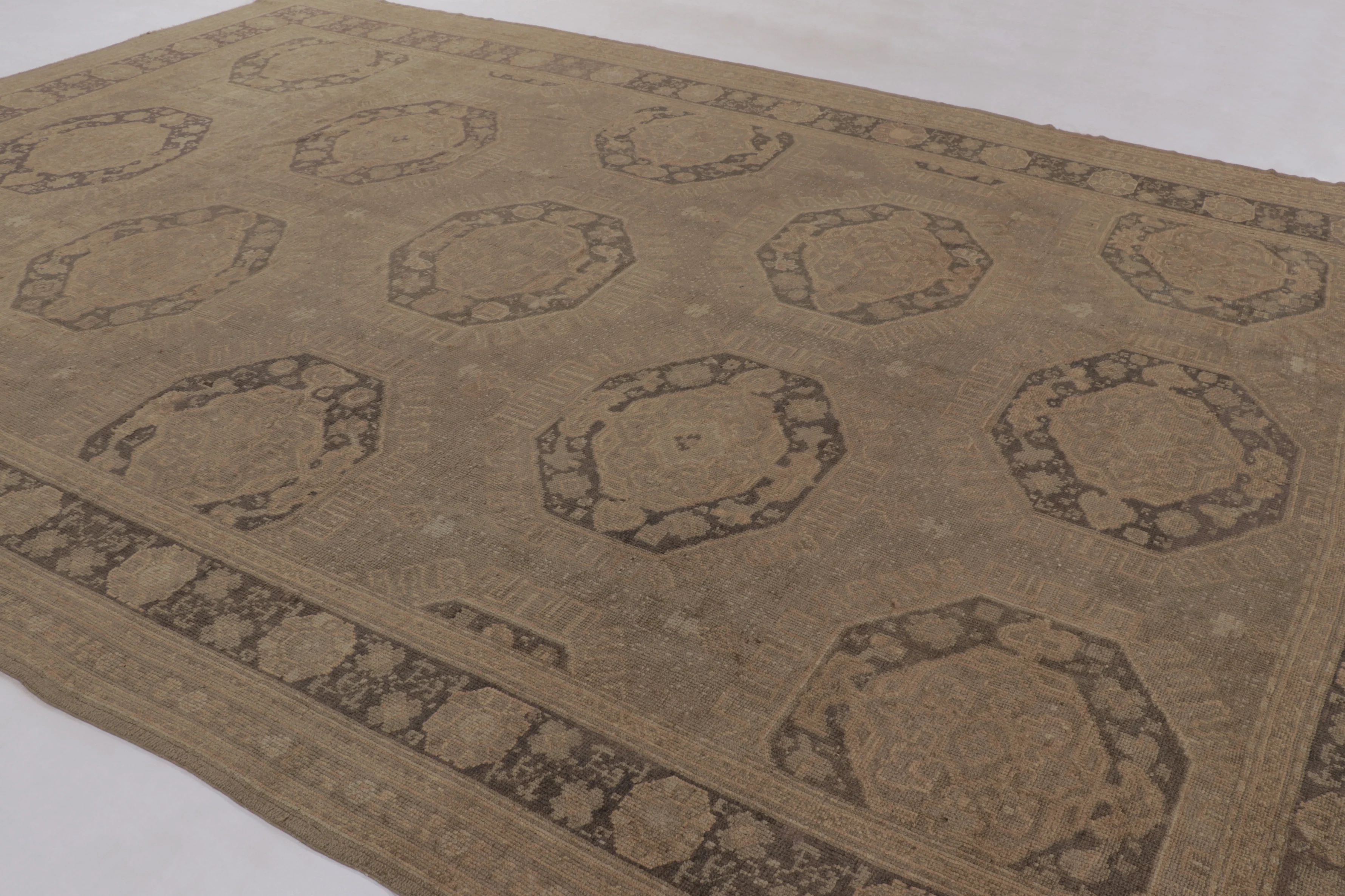 Antique Oversized Oushak Rug