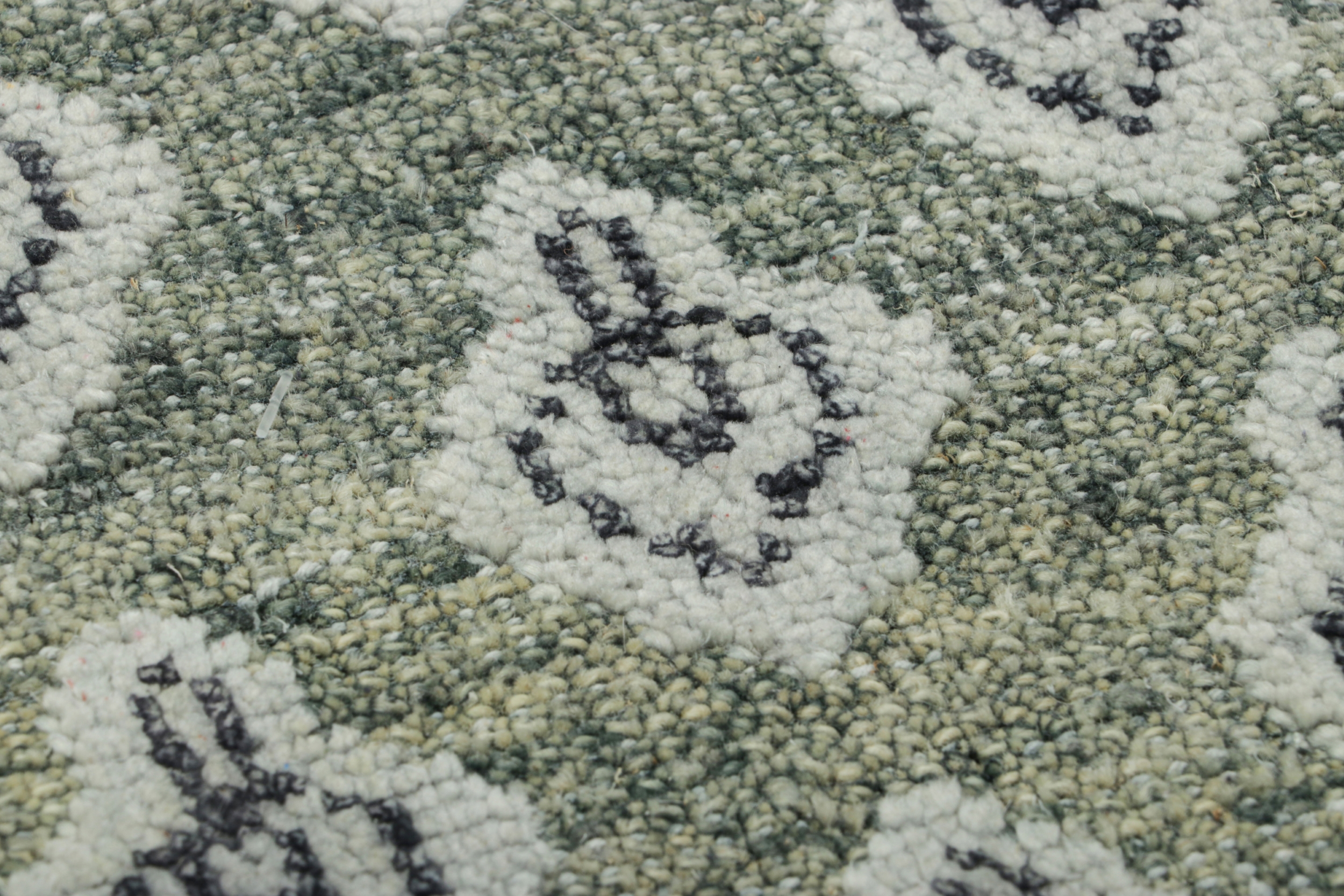Block Print Custom Rug Sample