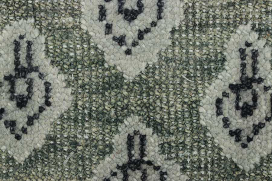 Block Print Custom Rug Sample