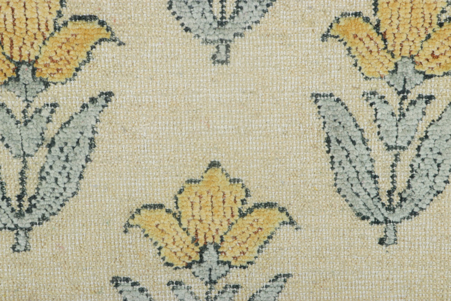 Block Print Custom Rug Sample
