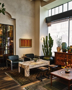 The Downtown LA Proper Hotel designed by Kelly Wearstler