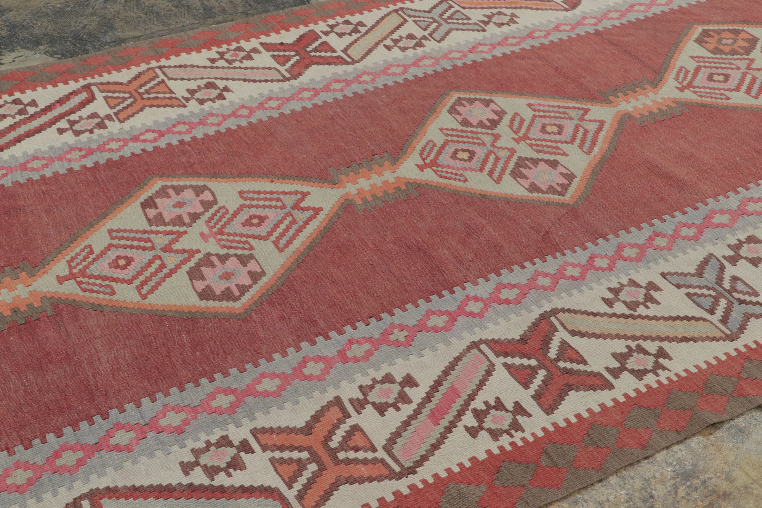 Vintage Persian Meshkin Kilim