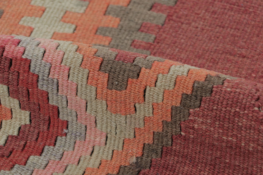 Vintage Persian Meshkin Kilim