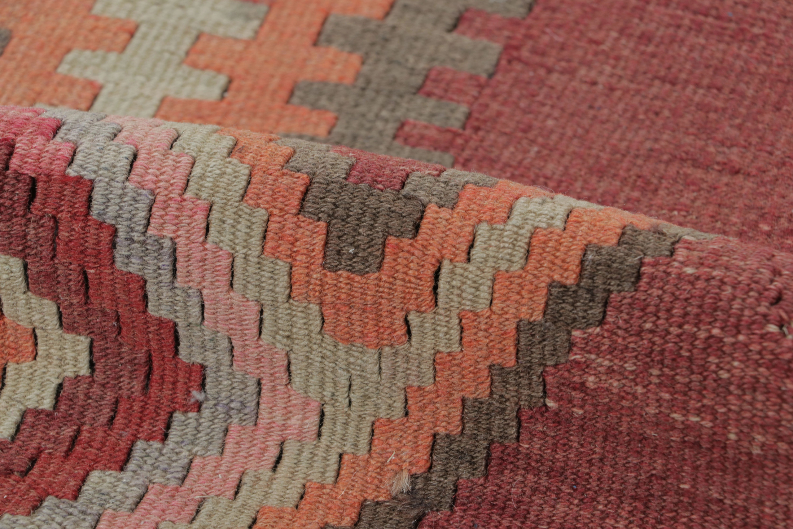 Vintage Persian Meshkin Kilim
