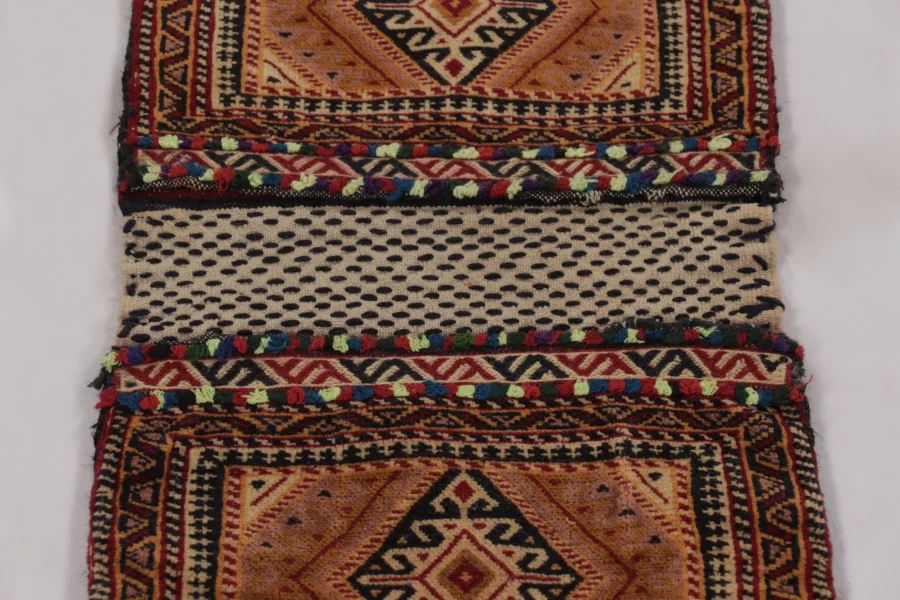 Vintage Saddle Bag Rug