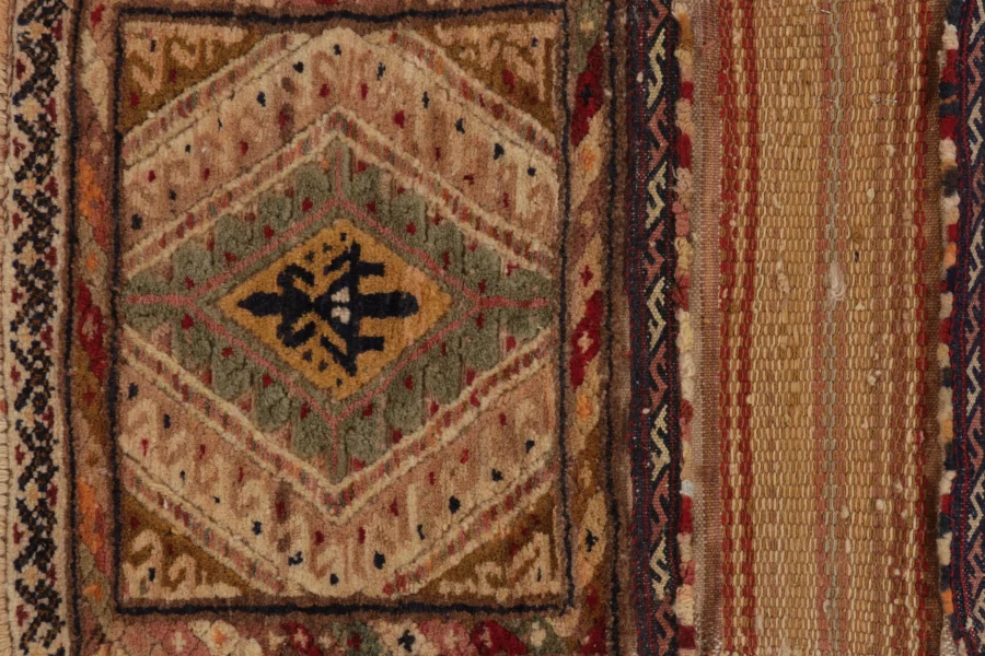 Vintage Saddle Bag Rug