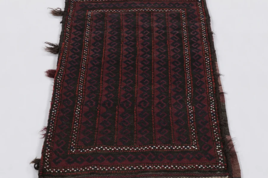 Vintage Balisht Tribal Rug