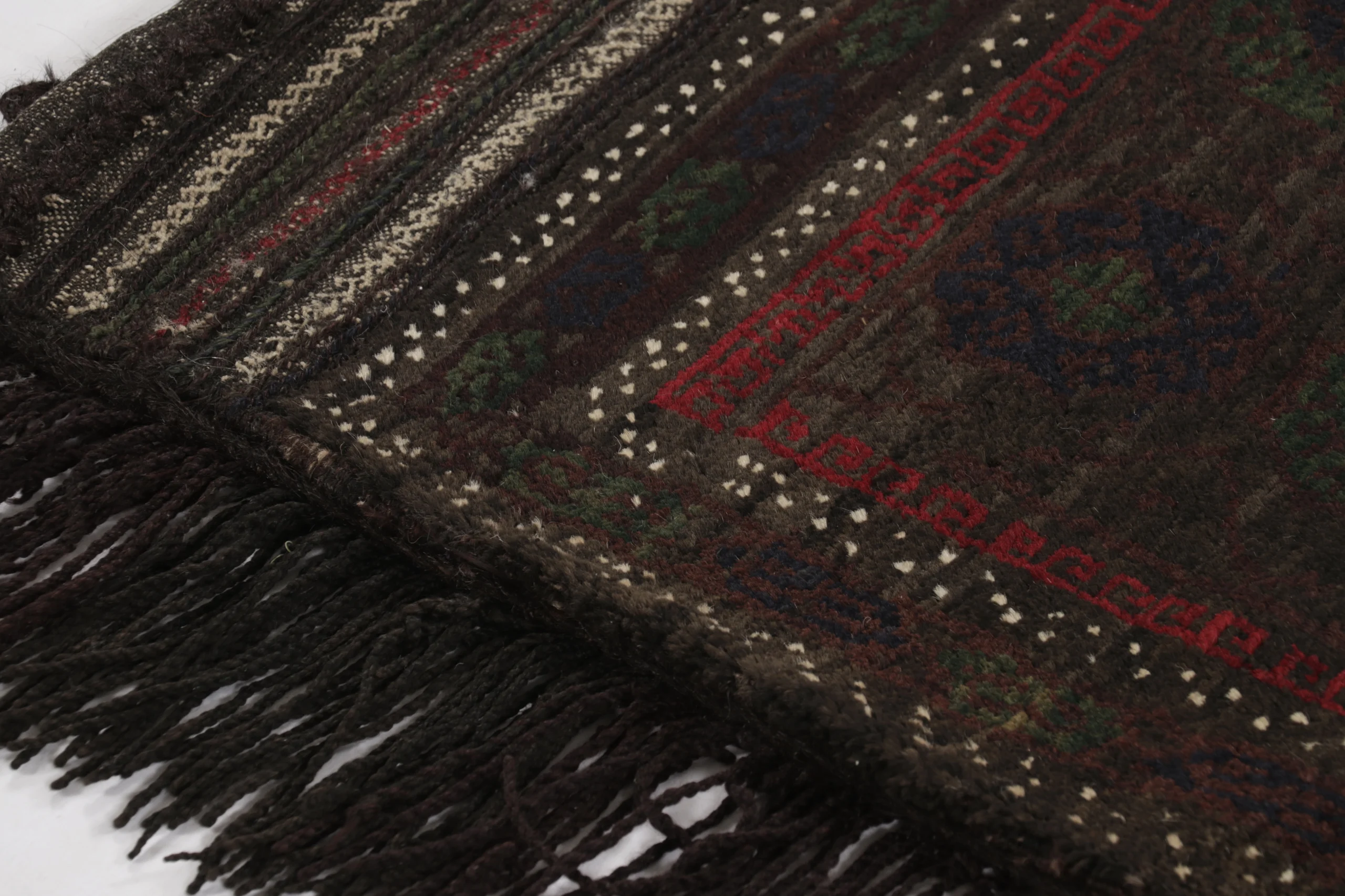 Vintage Balisht Tribal Rug