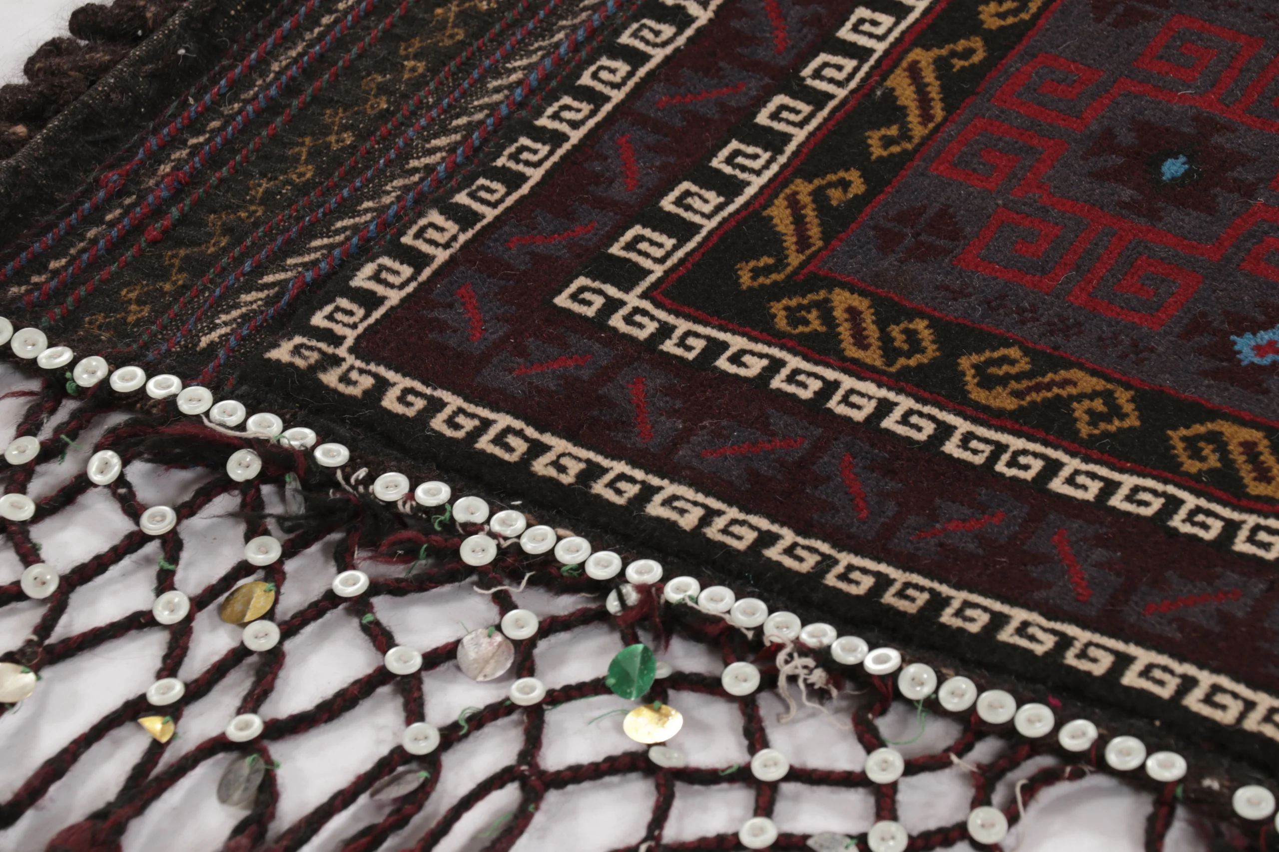 Vintage Balisht Tribal Rug