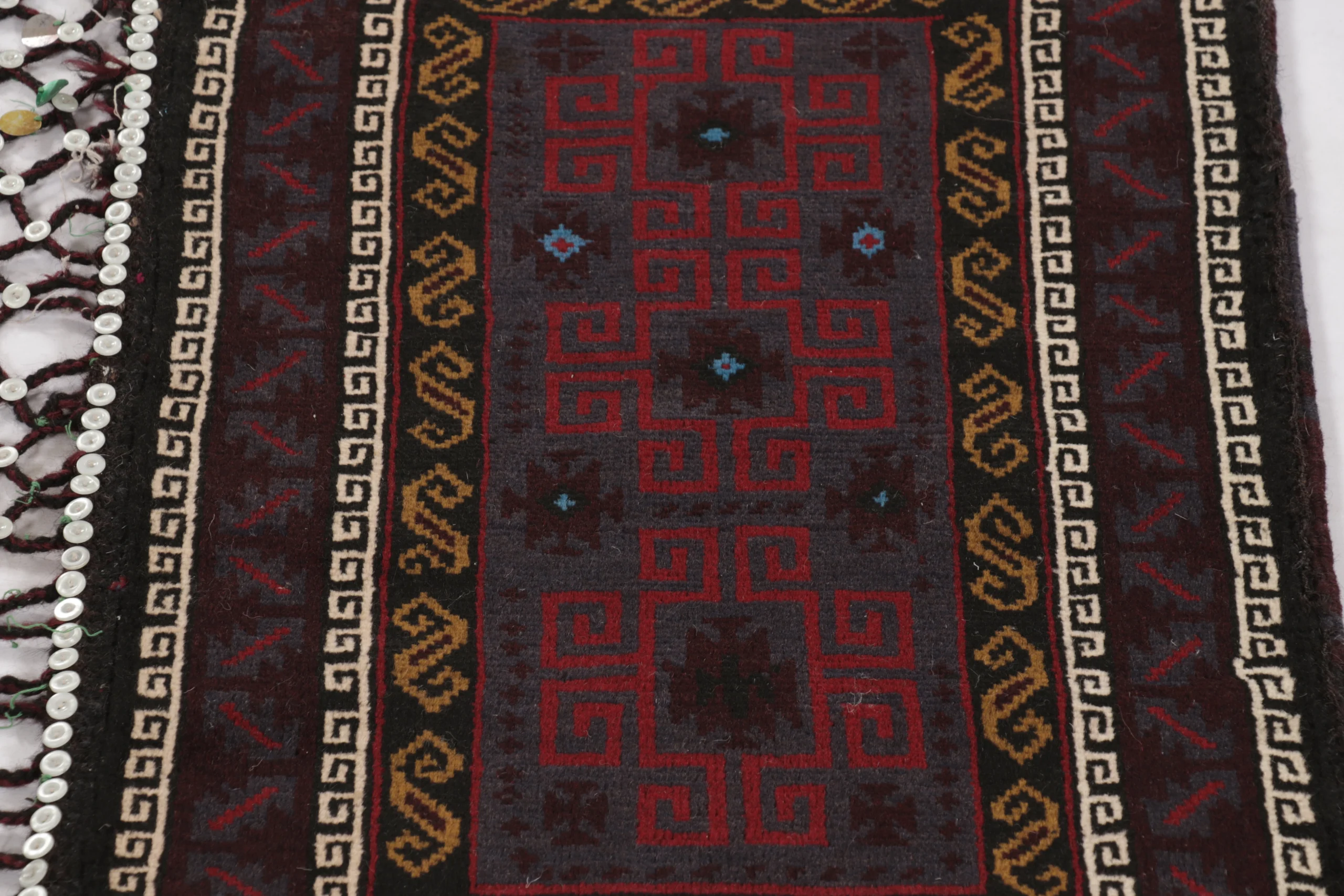 Vintage Balisht Tribal Rug