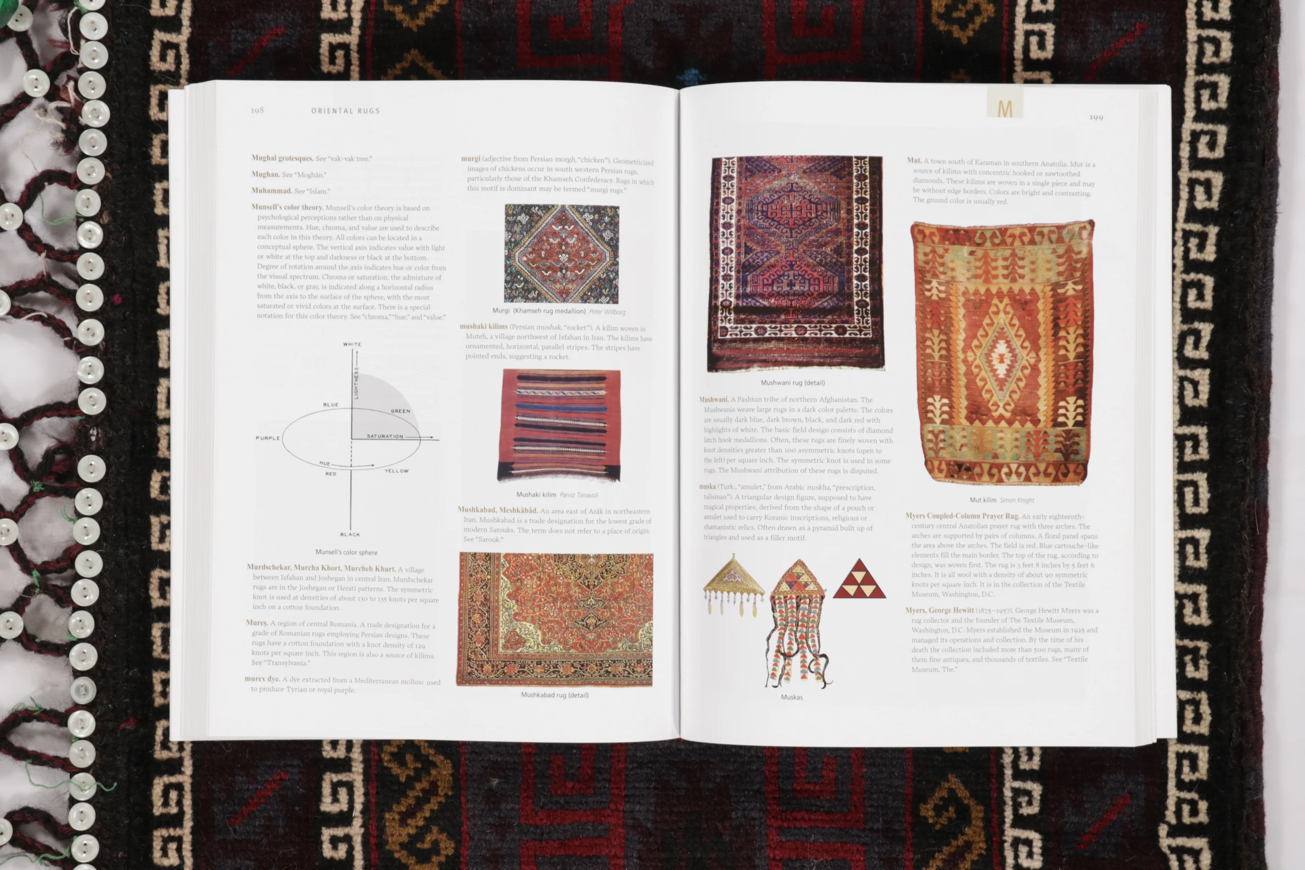 Vintage Balisht Tribal Rug
