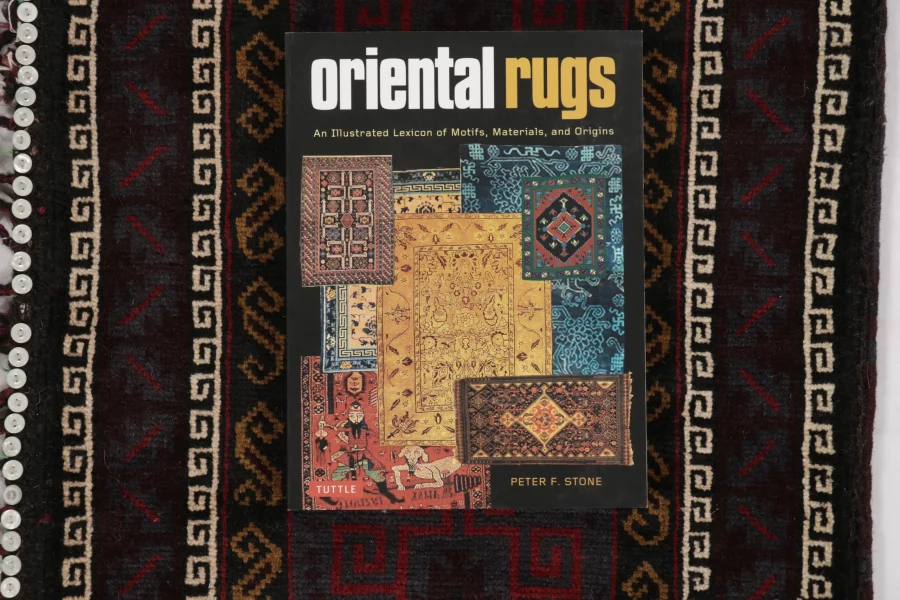Vintage Balisht Tribal Rug