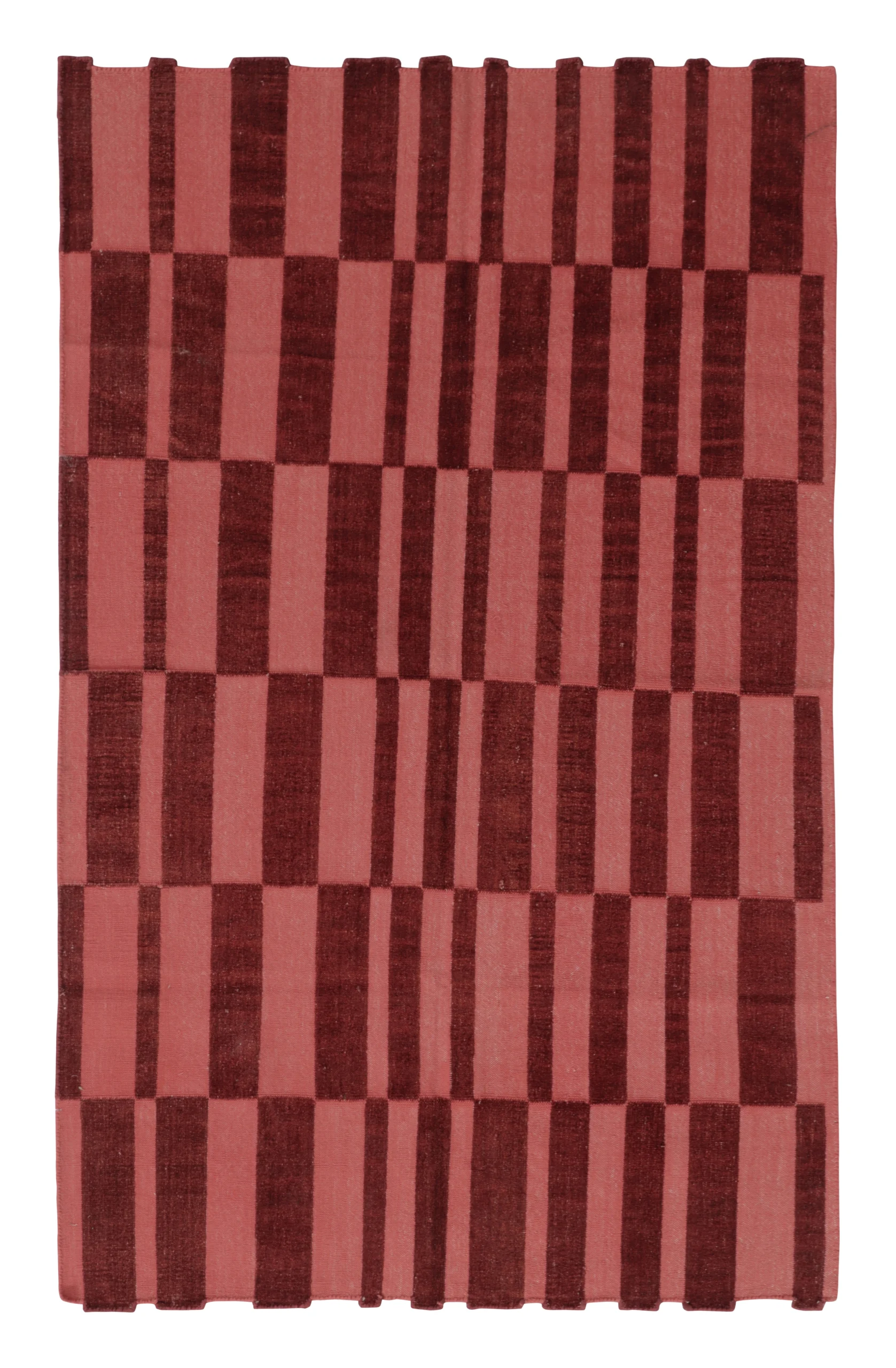 Contemporary Dhurrie Flatweave Rug