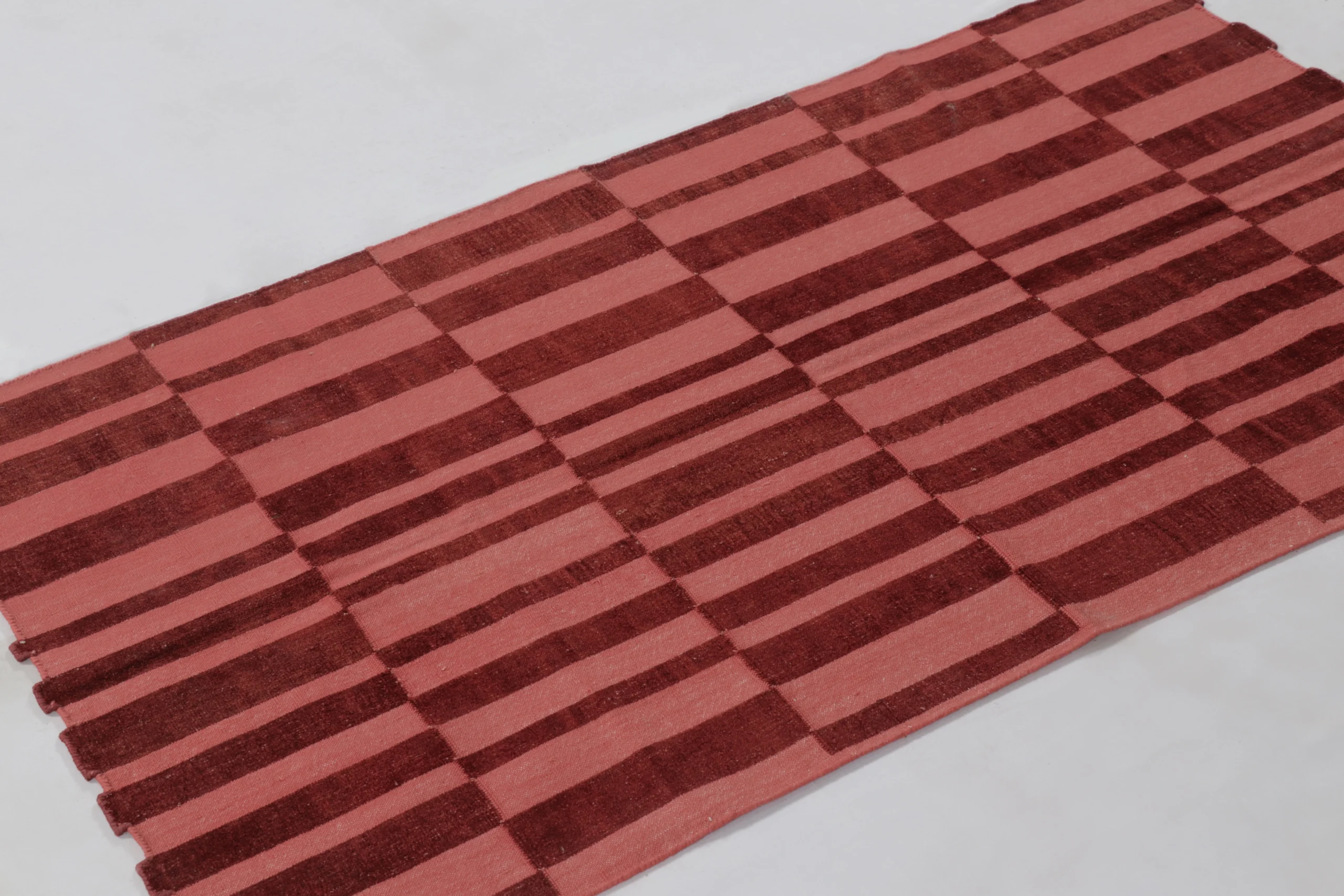 Contemporary Dhurrie Flatweave Rug