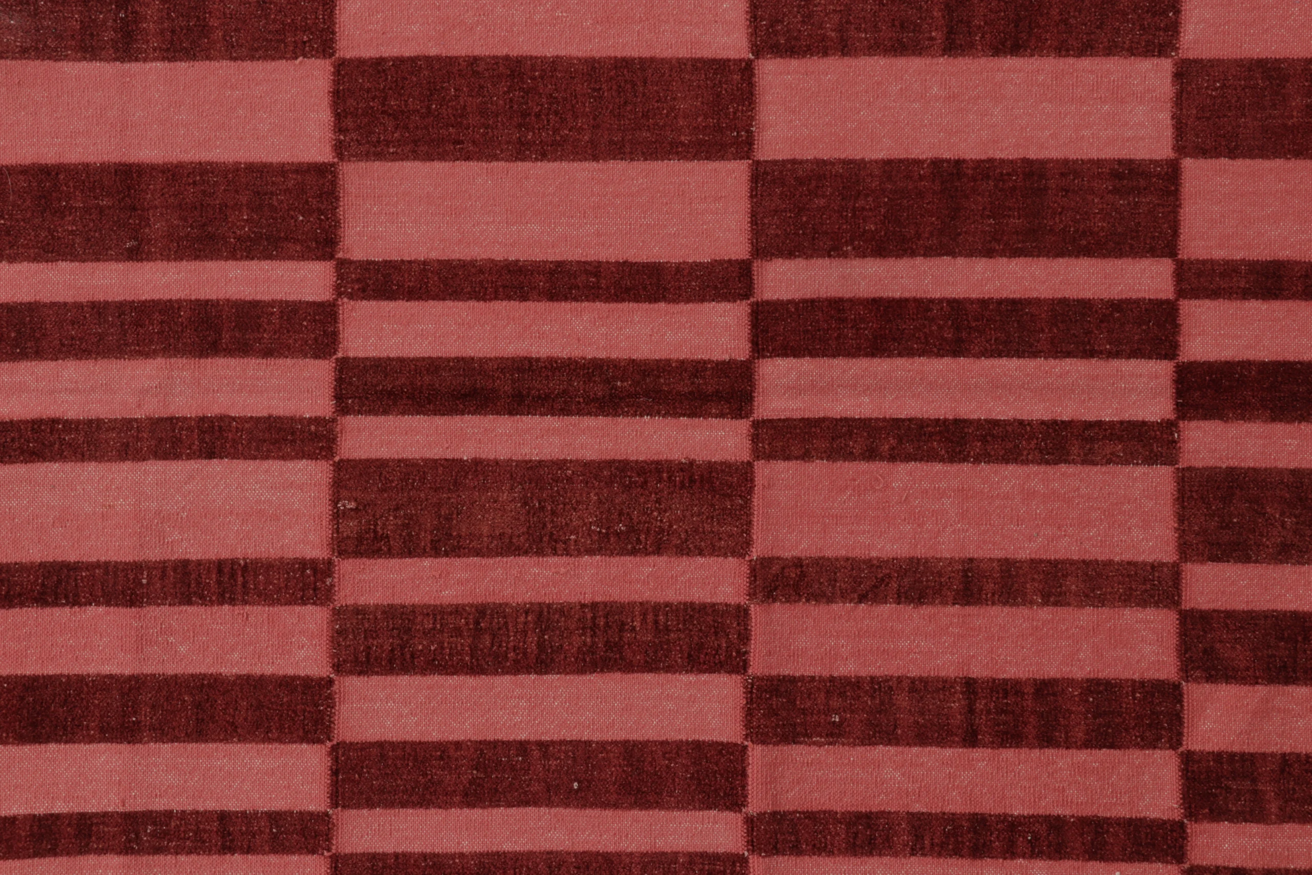 Contemporary Dhurrie Flatweave Rug