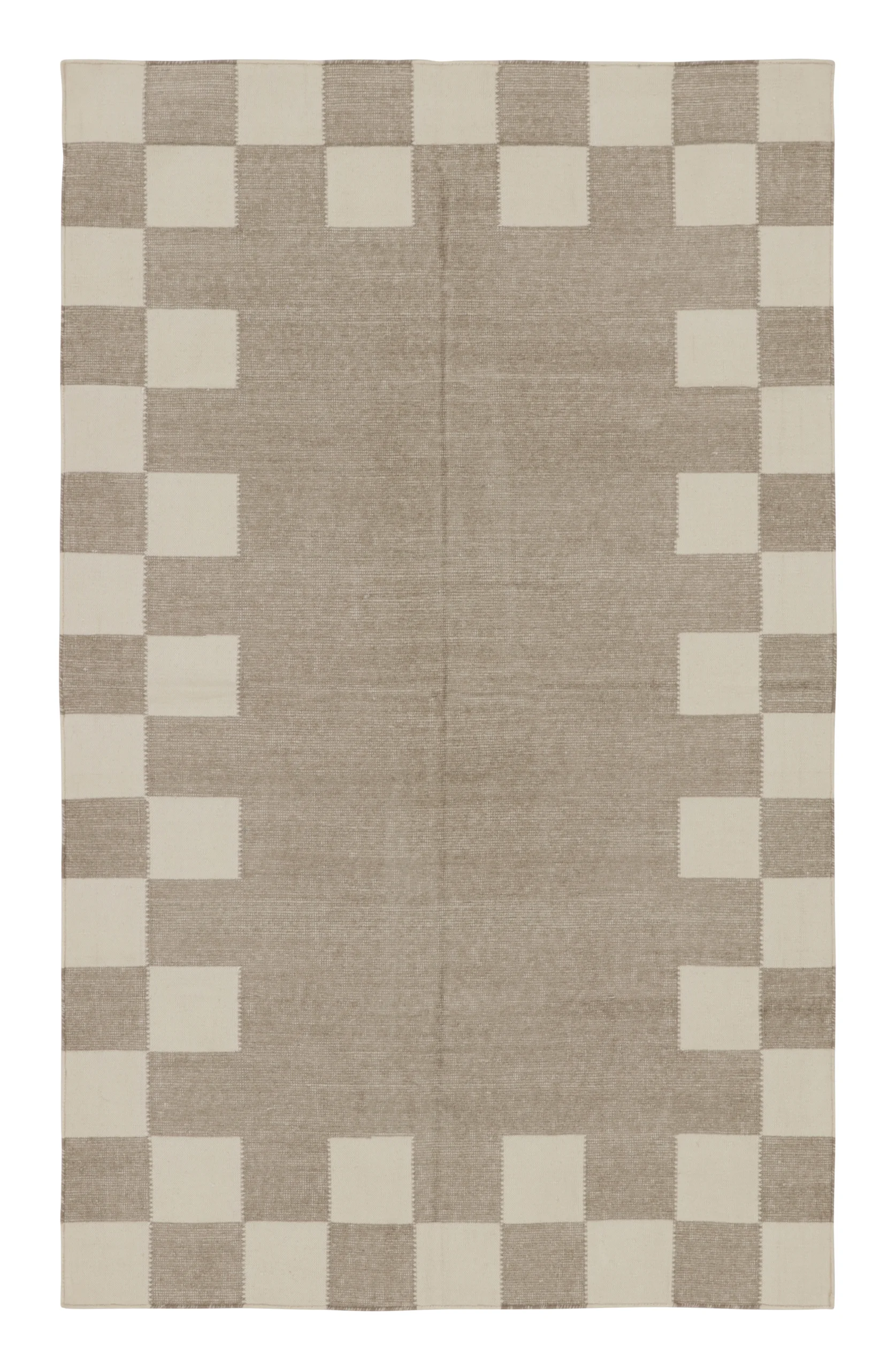 Contemporary Dhurrie Flatweave Rug
