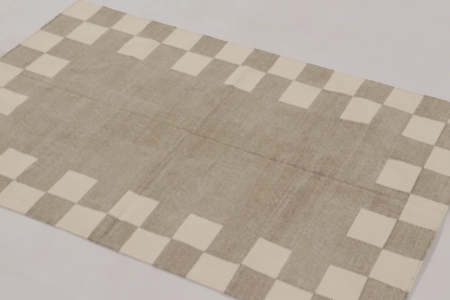 Contemporary Dhurrie Flatweave Rug
