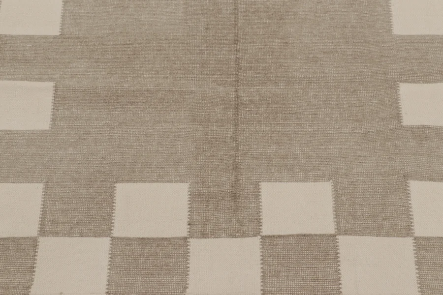 Contemporary Dhurrie Flatweave Rug