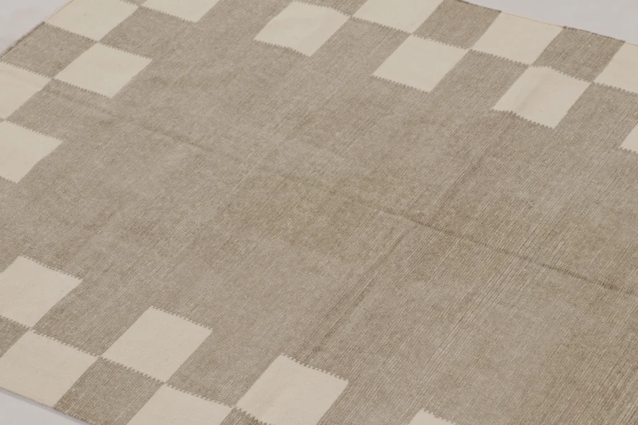 Contemporary Dhurrie Flatweave Rug