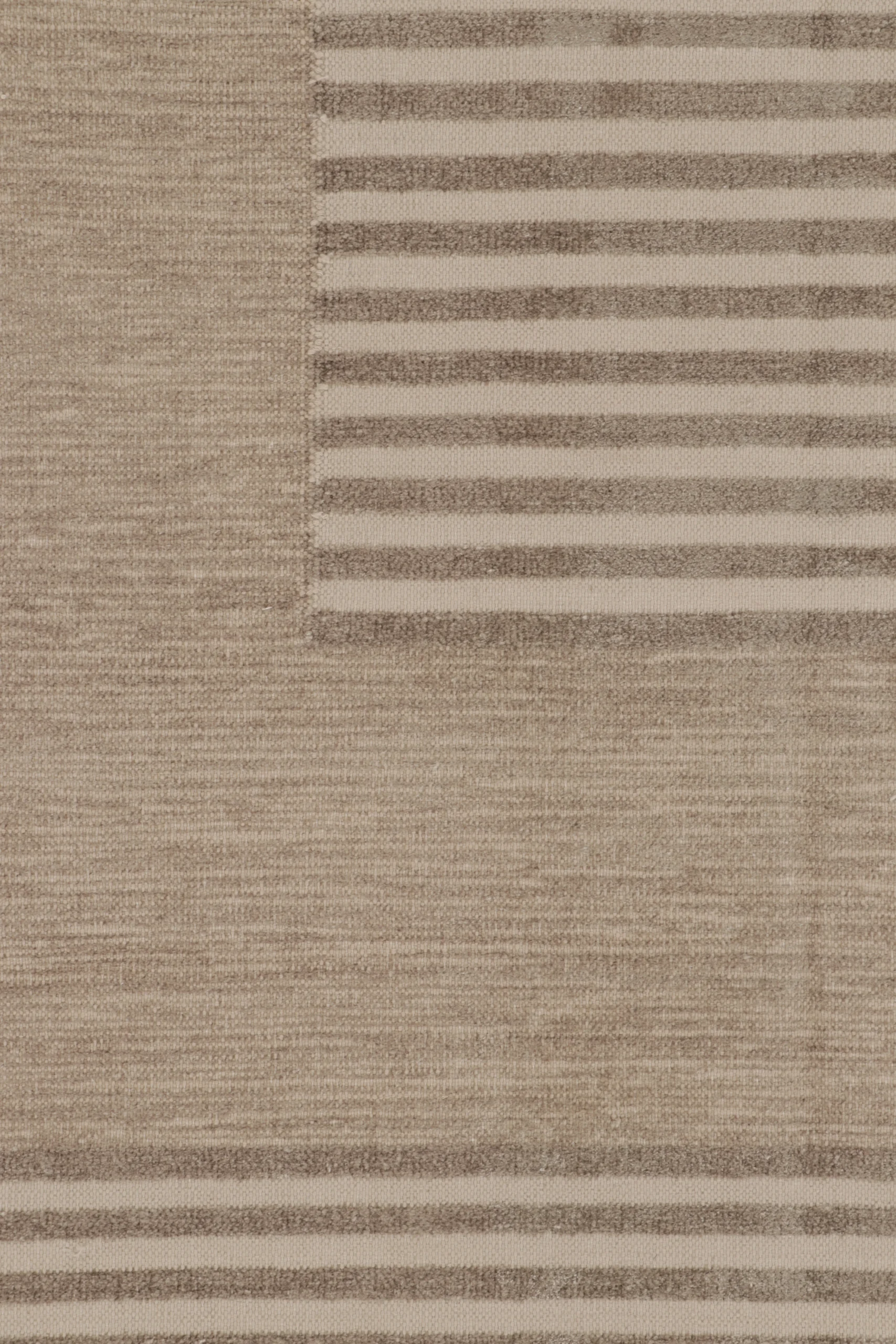 Contemporary Dhurrie Flatweave Rug