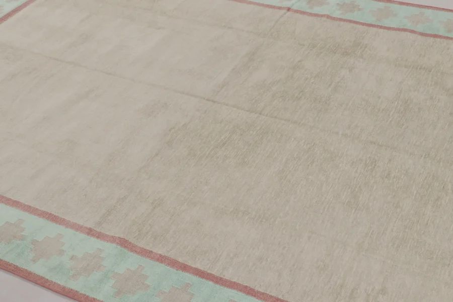 Contemporary Dhurrie Flatweave Rug