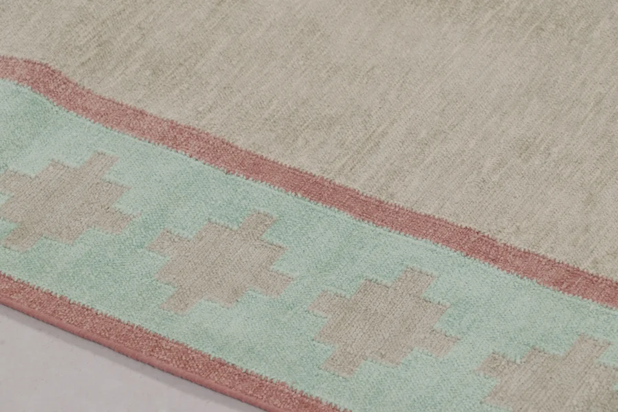 Contemporary Dhurrie Flatweave Rug