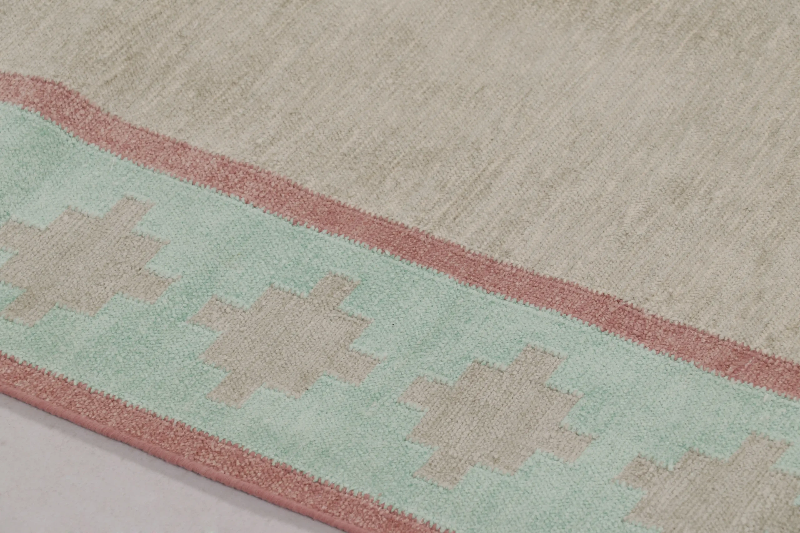 Contemporary Dhurrie Flatweave Rug