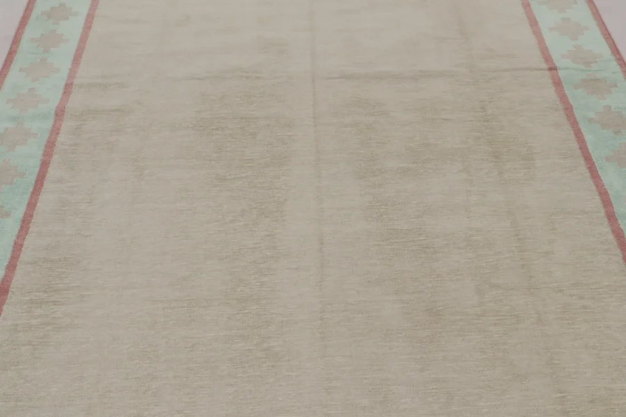 Contemporary Dhurrie Flatweave Rug