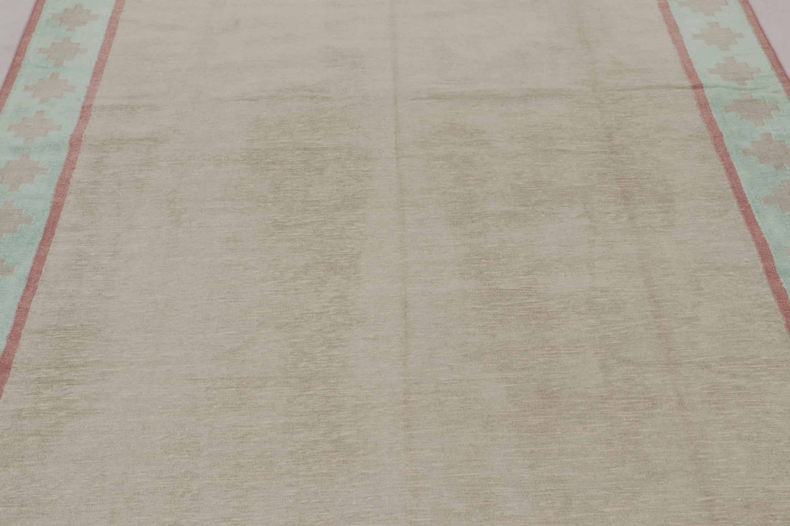 Contemporary Dhurrie Flatweave Rug