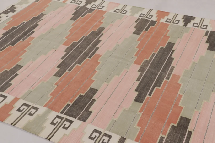 Contemporary Dhurrie Flatweave Rug