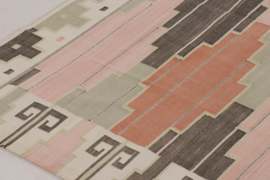 Contemporary Dhurrie Flatweave Rug