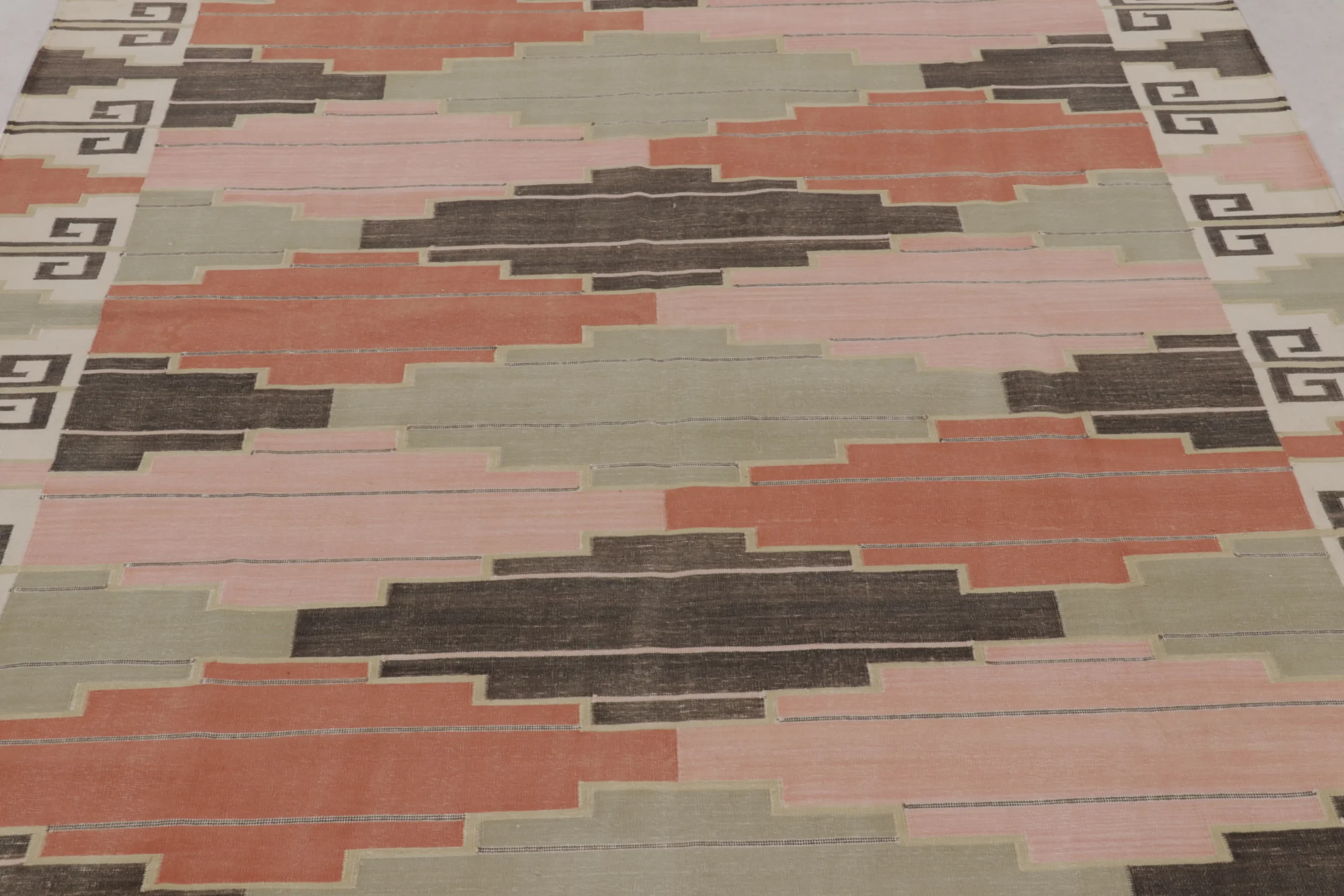 Contemporary Dhurrie Flatweave Rug