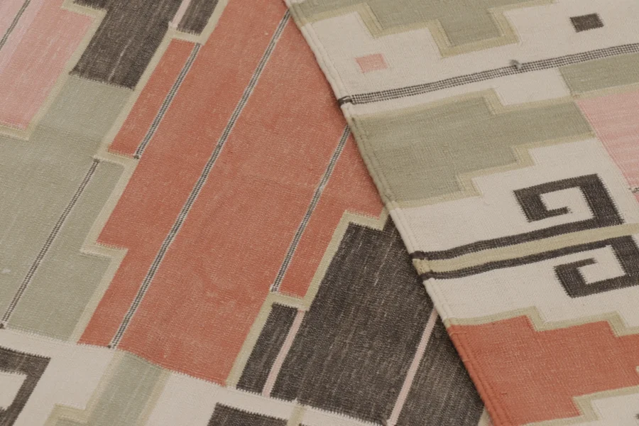 Contemporary Dhurrie Flatweave Rug