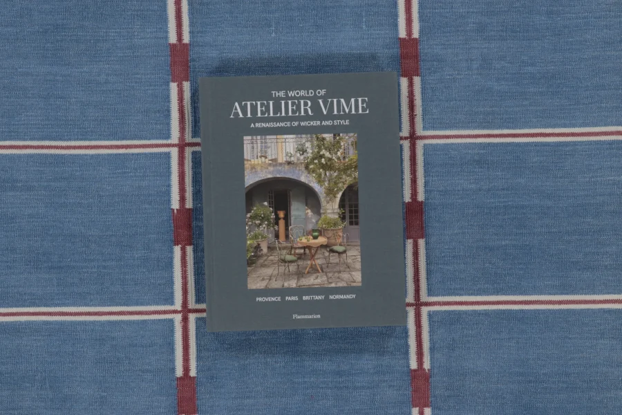 Contemporary Striped Geometric Dhurrie Flatweave
