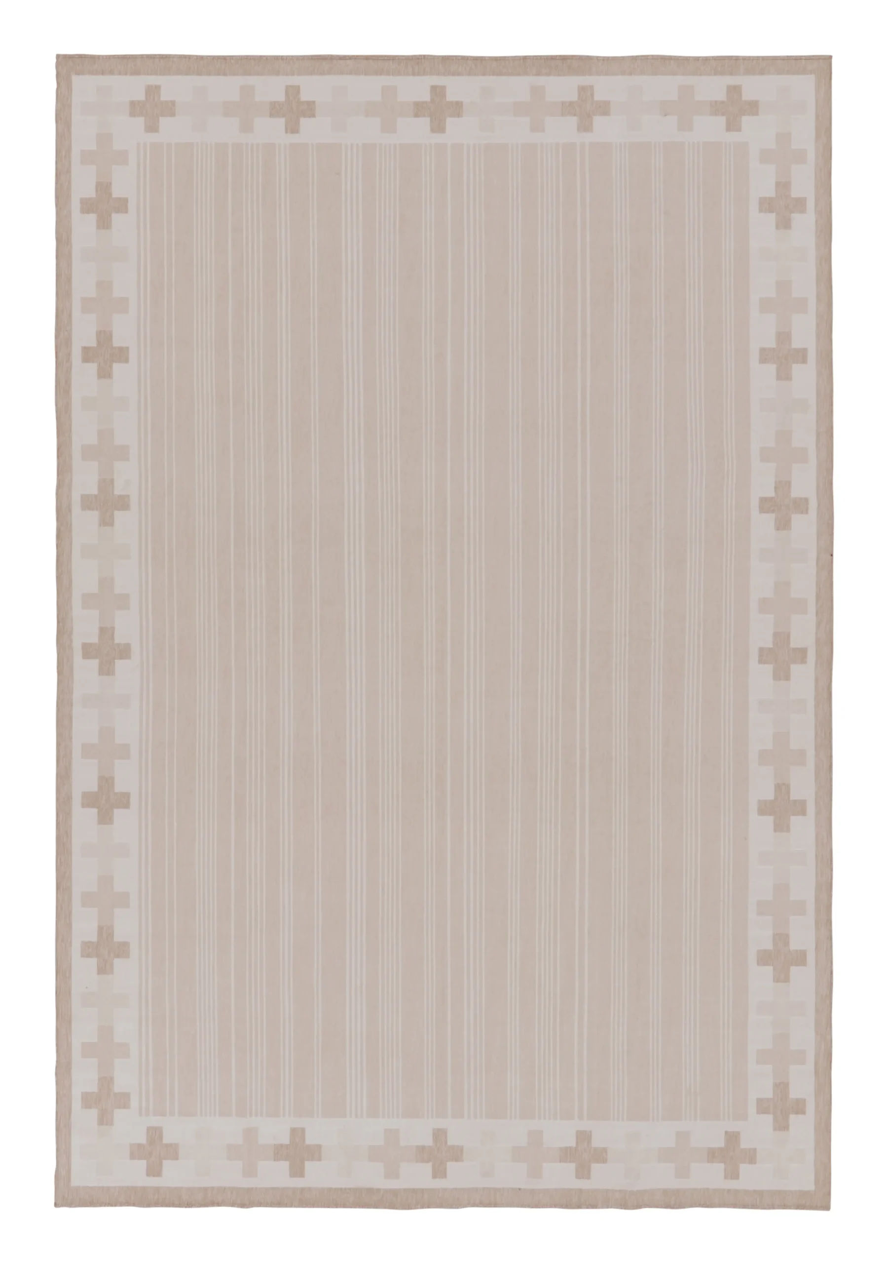 Contemporary Indian Dhurrie Flatwave Rug
