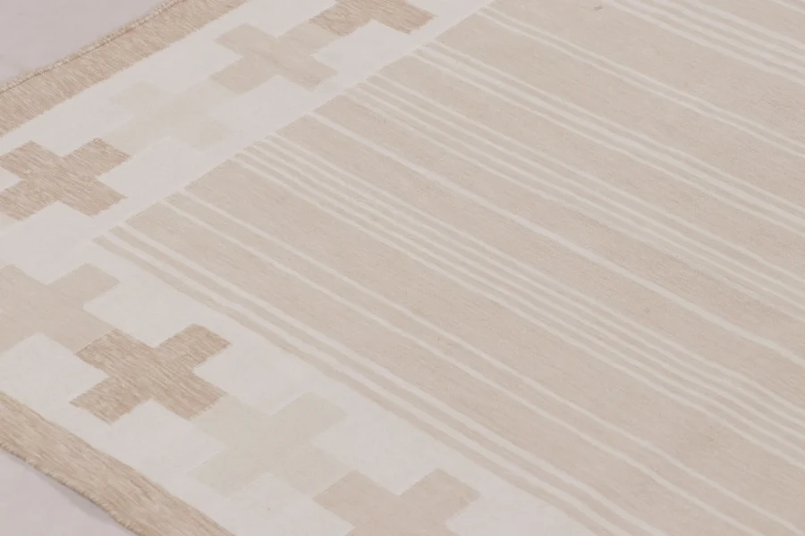 Contemporary Indian Dhurrie Flatwave Rug