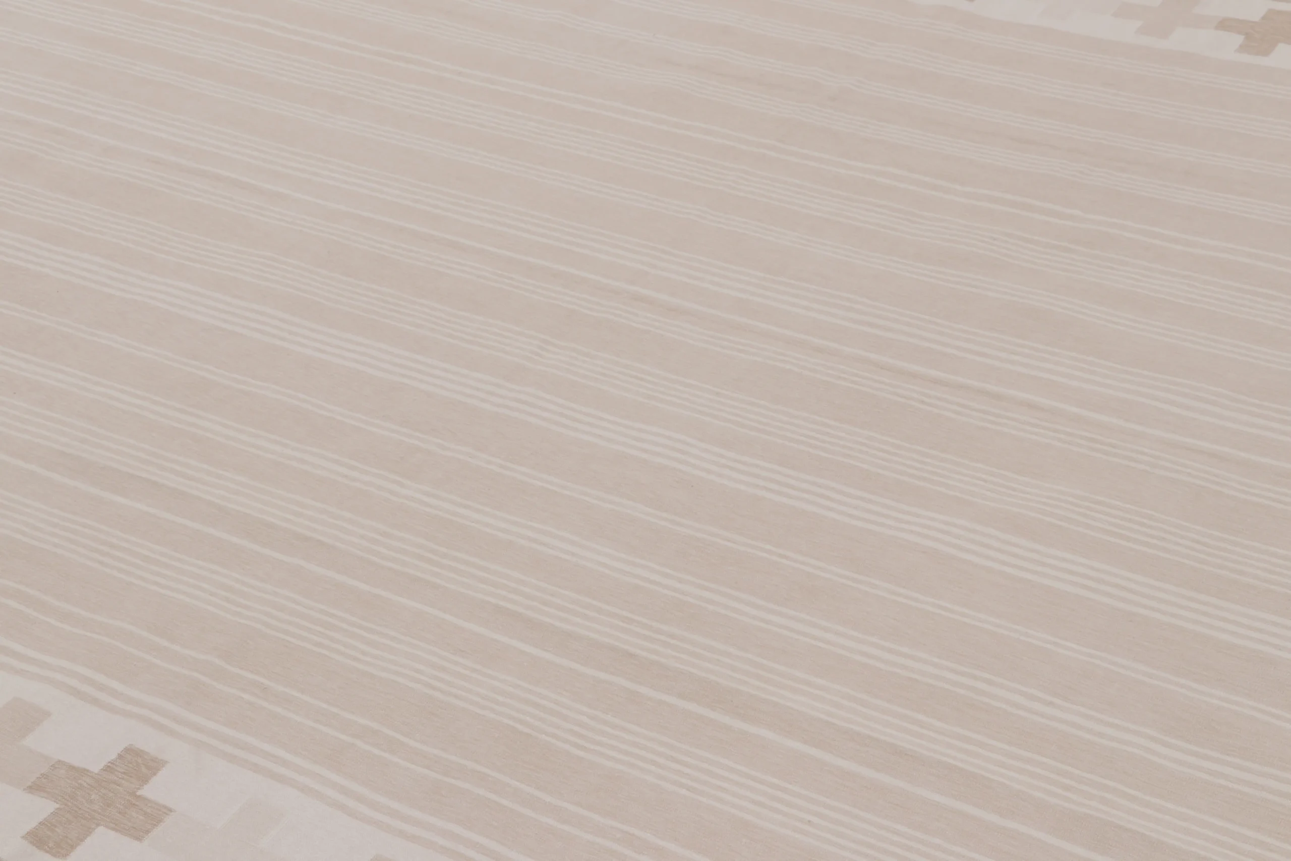 Contemporary Indian Dhurrie Flatwave Rug