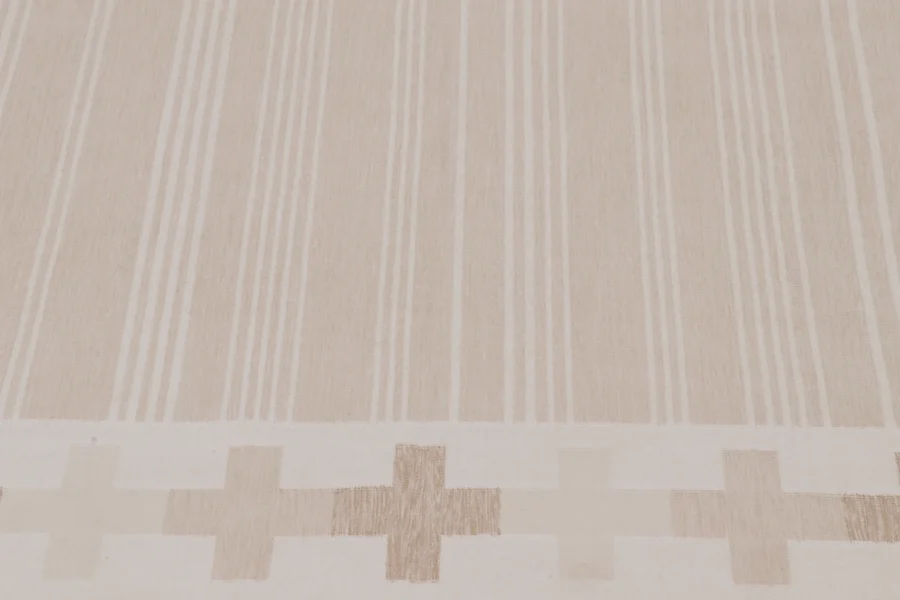 Contemporary Indian Dhurrie Flatwave Rug