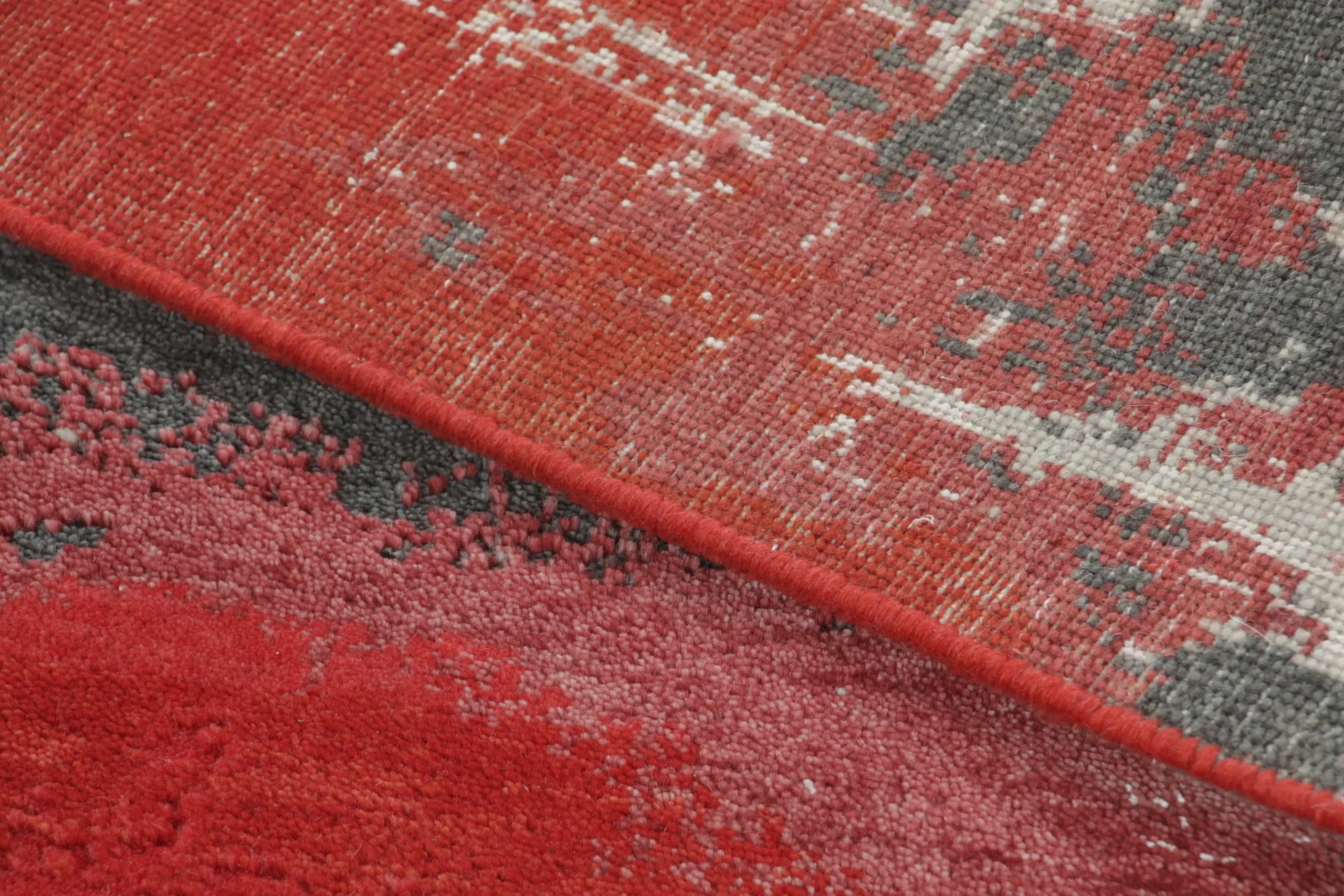 Contemporary Abstract Runner Rug