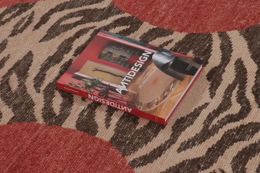 Modern Distressed Tiger Rug