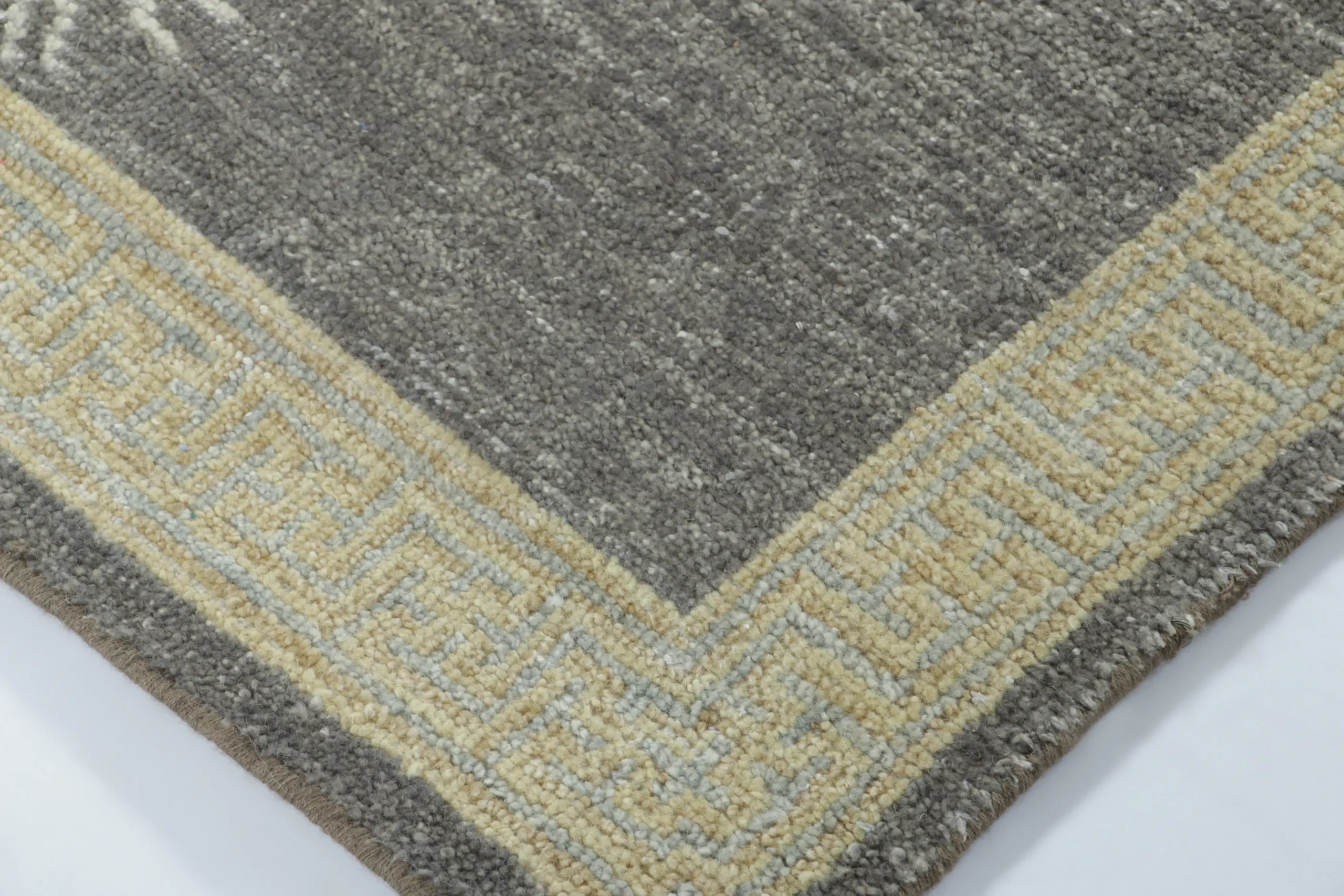 Modern Distressed Tiger Runner Rug