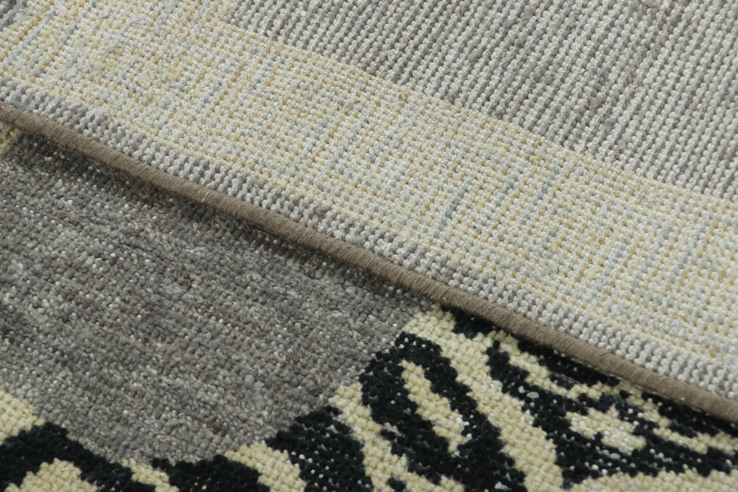 Modern Distressed Tiger Runner Rug