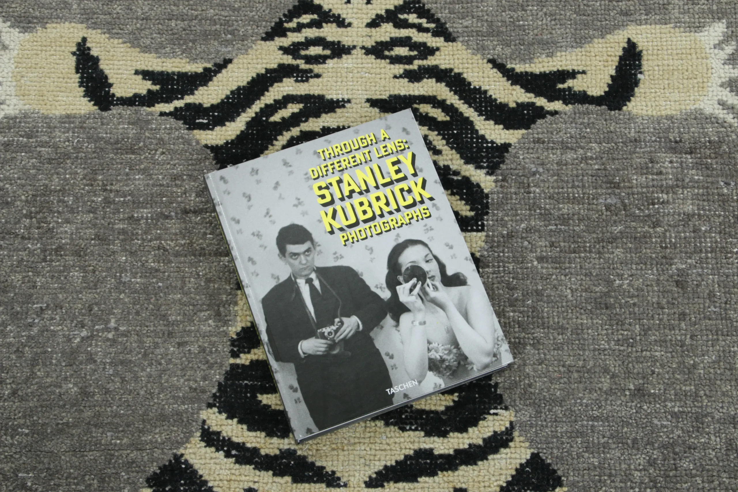 Modern Distressed Tiger Runner Rug