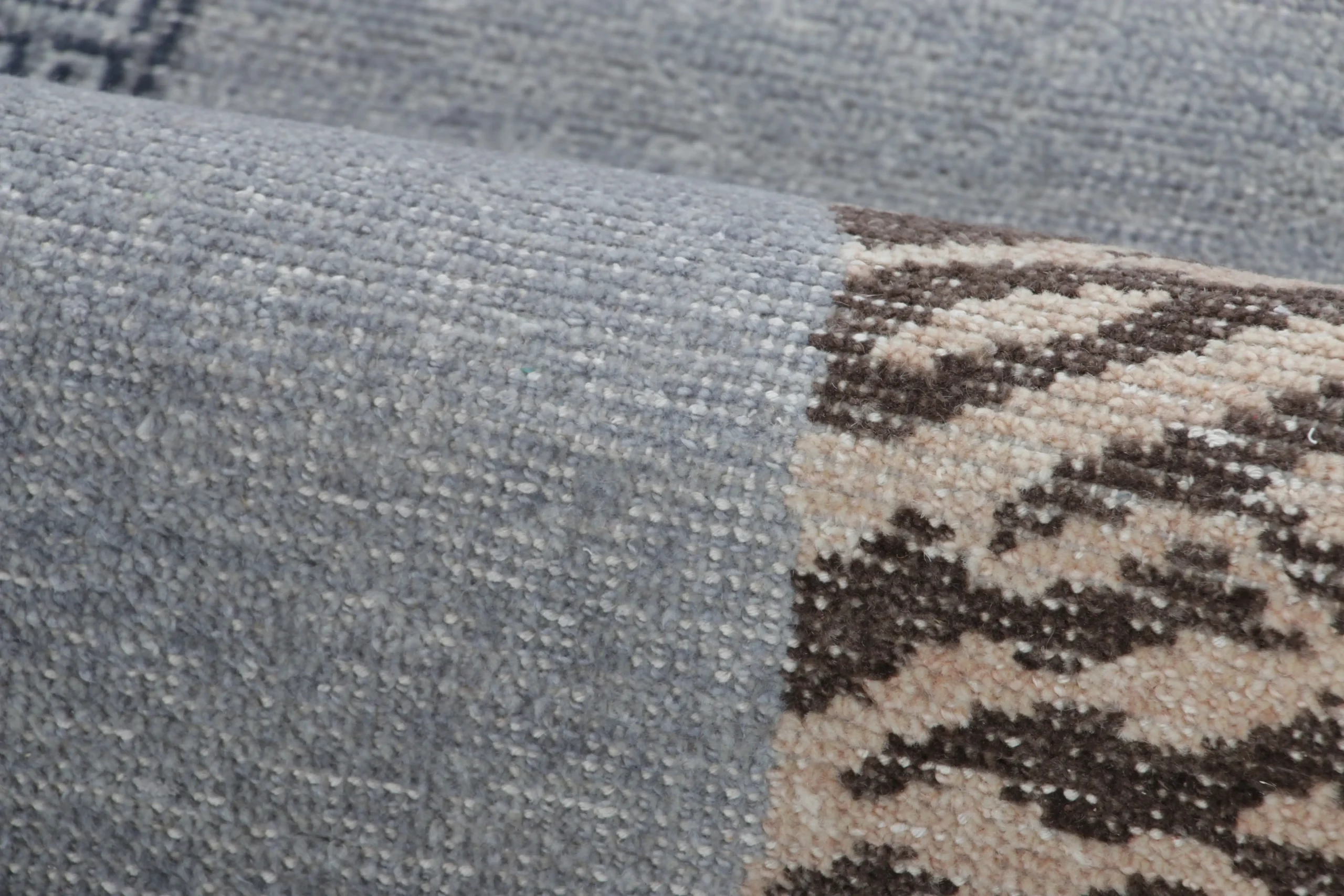 Modern Distressed Tiger Runner Rug