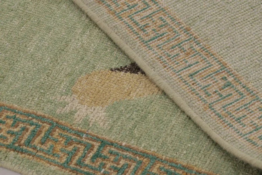 Modern Distressed Tiger Runner Rug