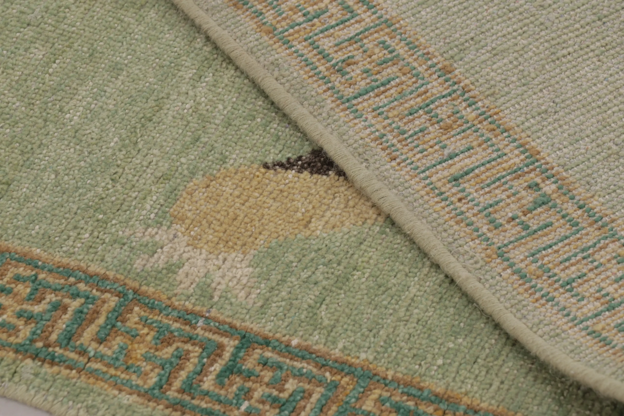 Modern Distressed Tiger Runner Rug