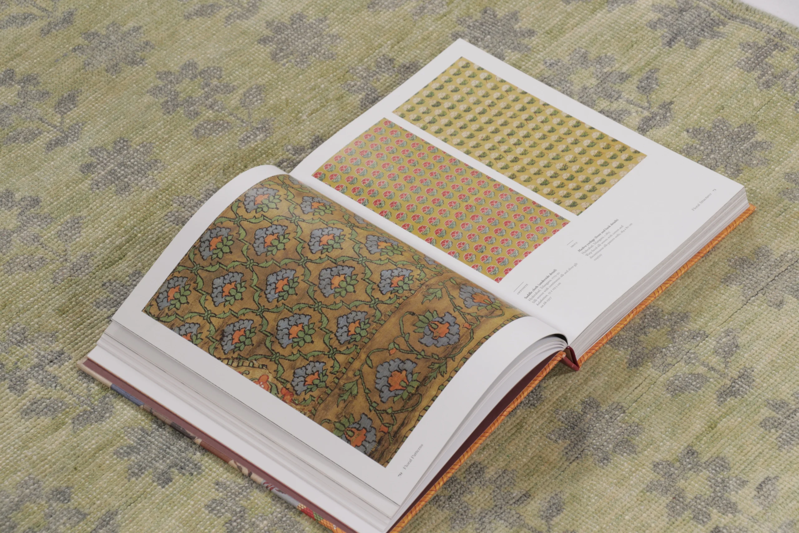 Rug & Kilim’s Floral Block Print Rug