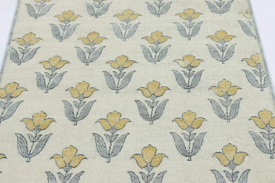 Rug & Kilim’s Floral Block Print Rug